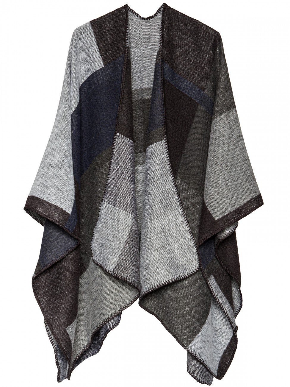 Caspar Poncho Caspar PON006 Damen Poncho günstig online kaufen
