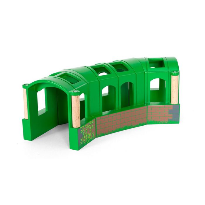 BRIO® Spielzeugeisenbahn-Erweiterung Gebogener Tunnel