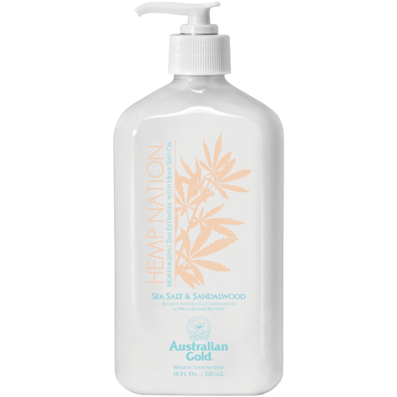 Australian Gold After Sun Hemp Nation Sea Salt & Sandalwood Moisturizing Tan Extender, für Alle Hauttypen