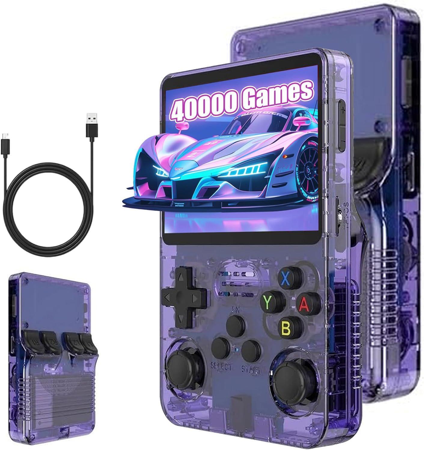 R36S Retro Handheld Spielkonsole Konsole 40.000 Spiele und Emulatoren