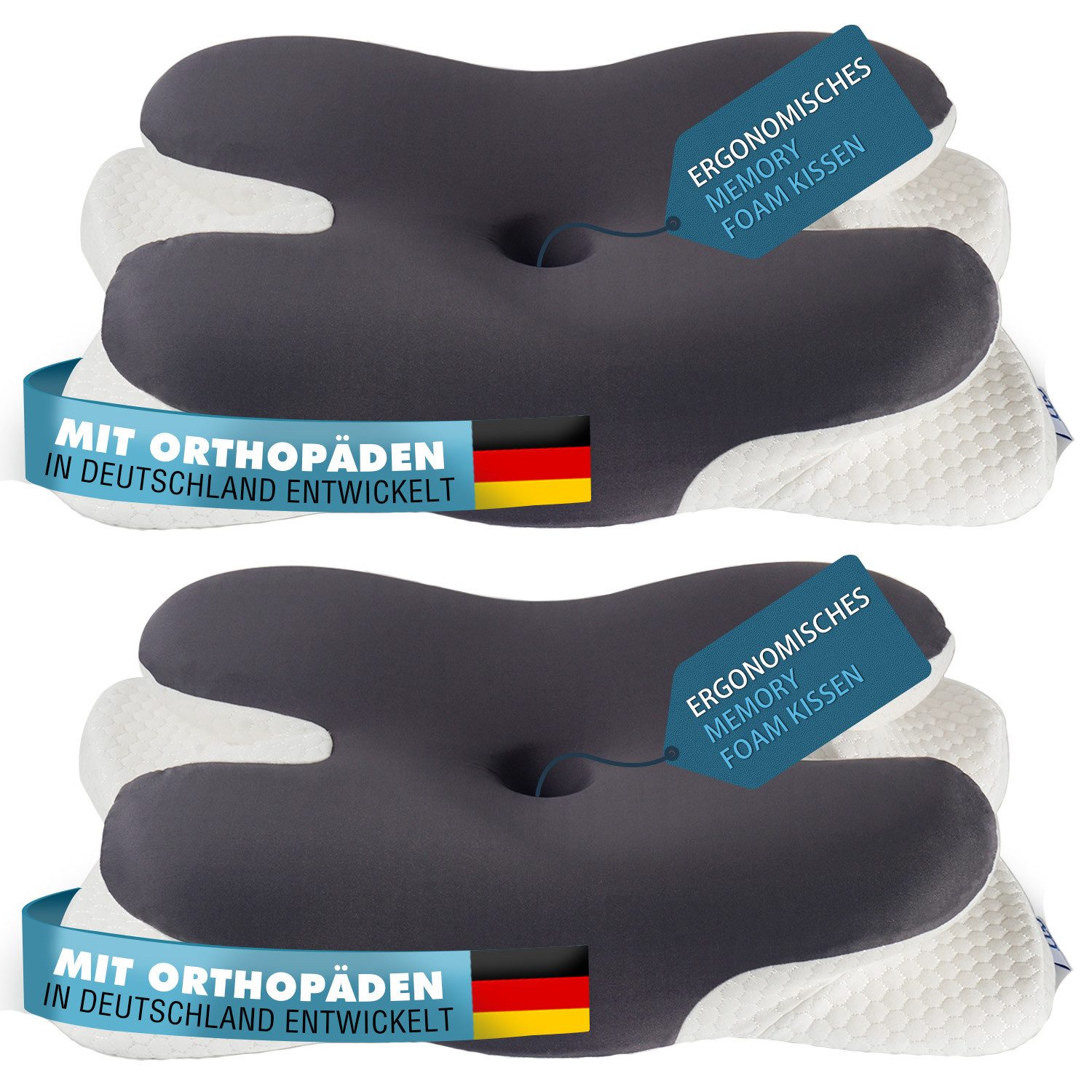 Esun Kopfkissen Orthopädisches Kissen, Memory Foam günstig online kaufen