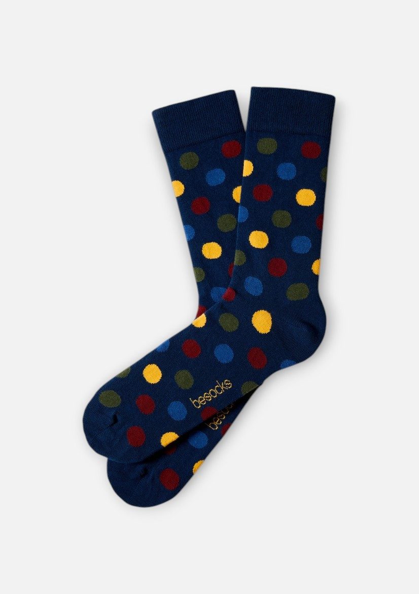 Socken Bio-Baumwollsocken - Polkadots
