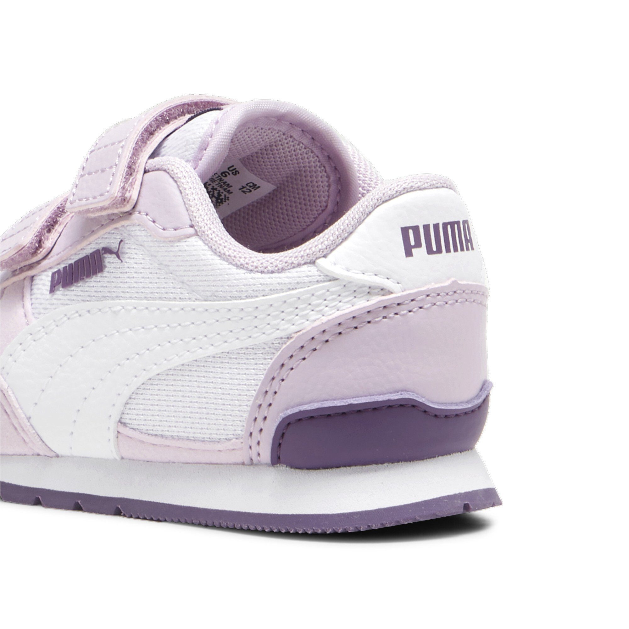 PUMA ST Runner v3 Mesh White Kinder Berry Sneakers Crushed Purple Mist Grape V Sneaker