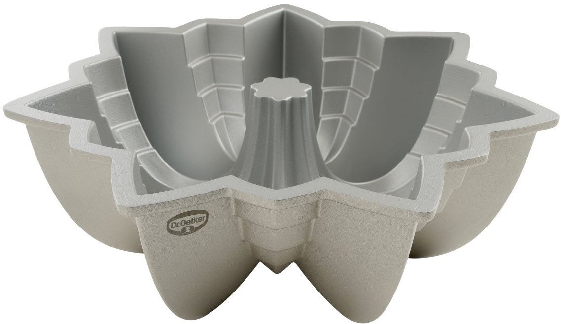 Dr. Oetker Küchenhelfer Gugelhupfform Stern, (1-tlg), Gugelhupfform, Backform Stern, +230°, Antihaftbeschichtung