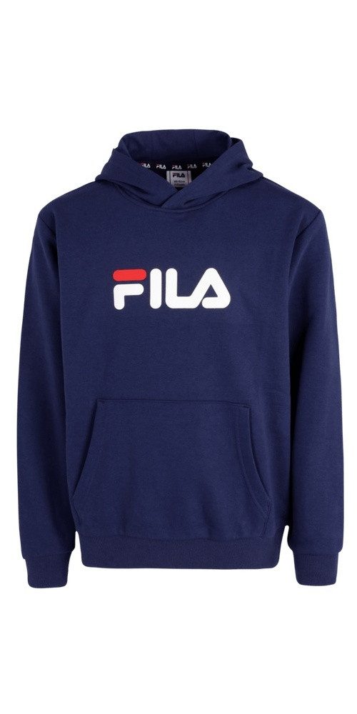Fila Kapuzenpullover Sande Classic Logo Hoody (Baumwolle) dunkelblau Kinder