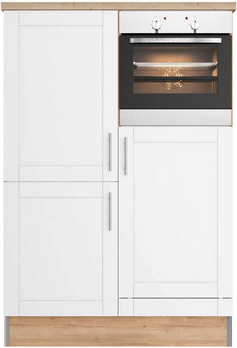OPTIFIT Küche Ahus, Breite 120 cm,wahlweise mit E-Geräten,Soft-Close-Funktion