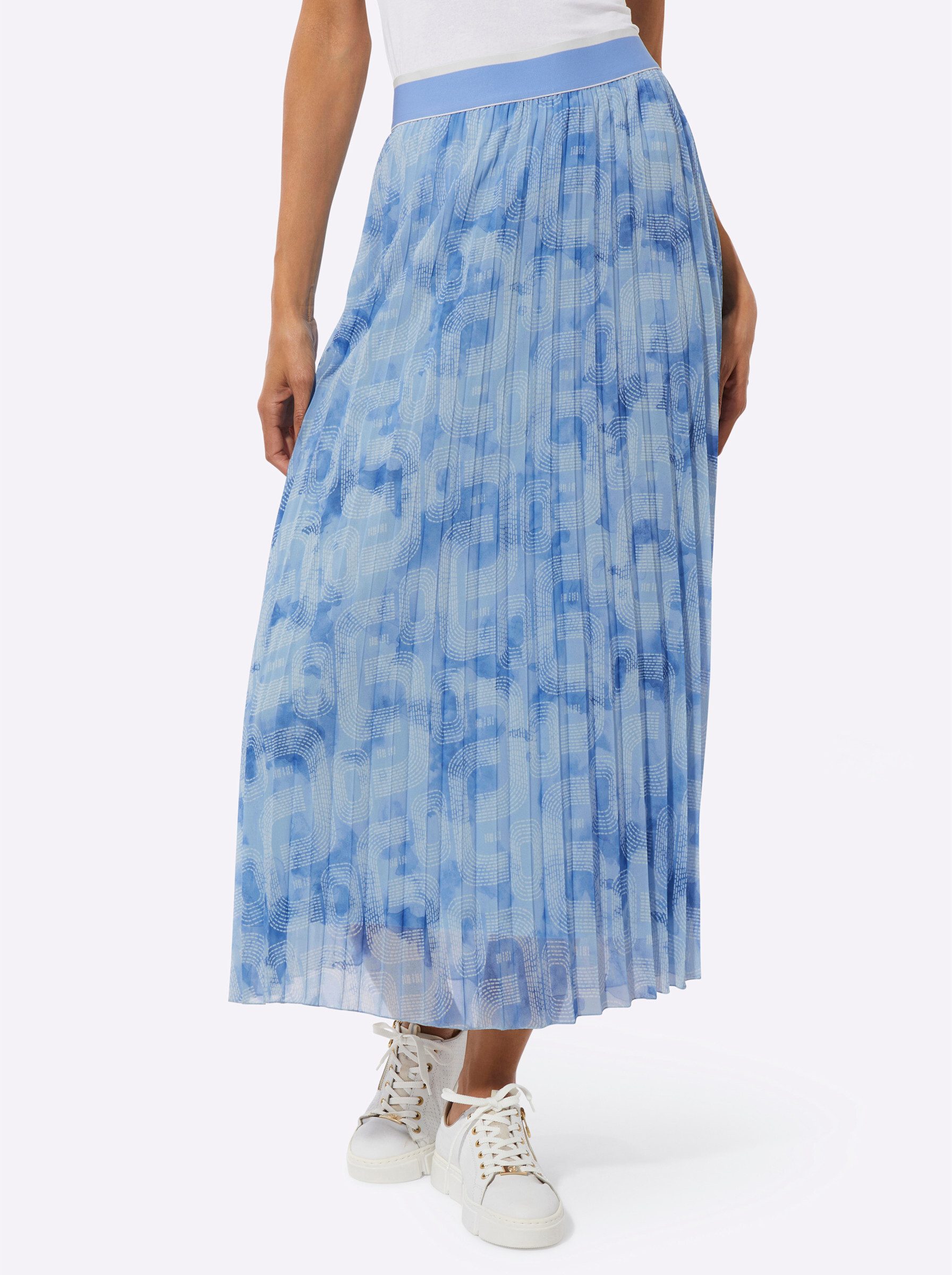 creation L A-Linien-Rock Plissee-Rock