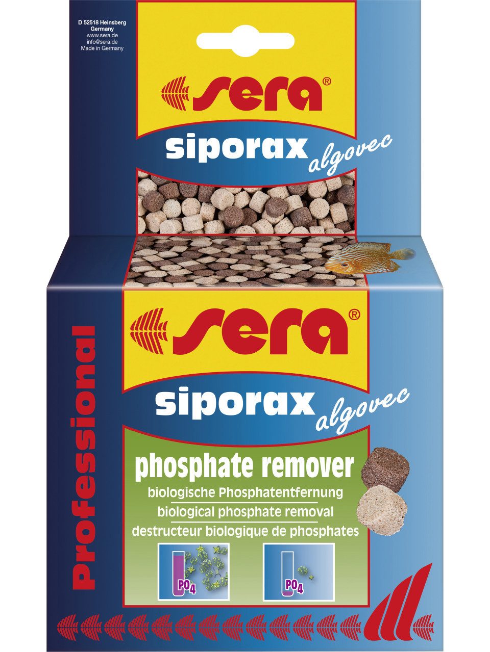 Sera Aquariumfilter Sera Aquariumfiltermedium siporax algovec