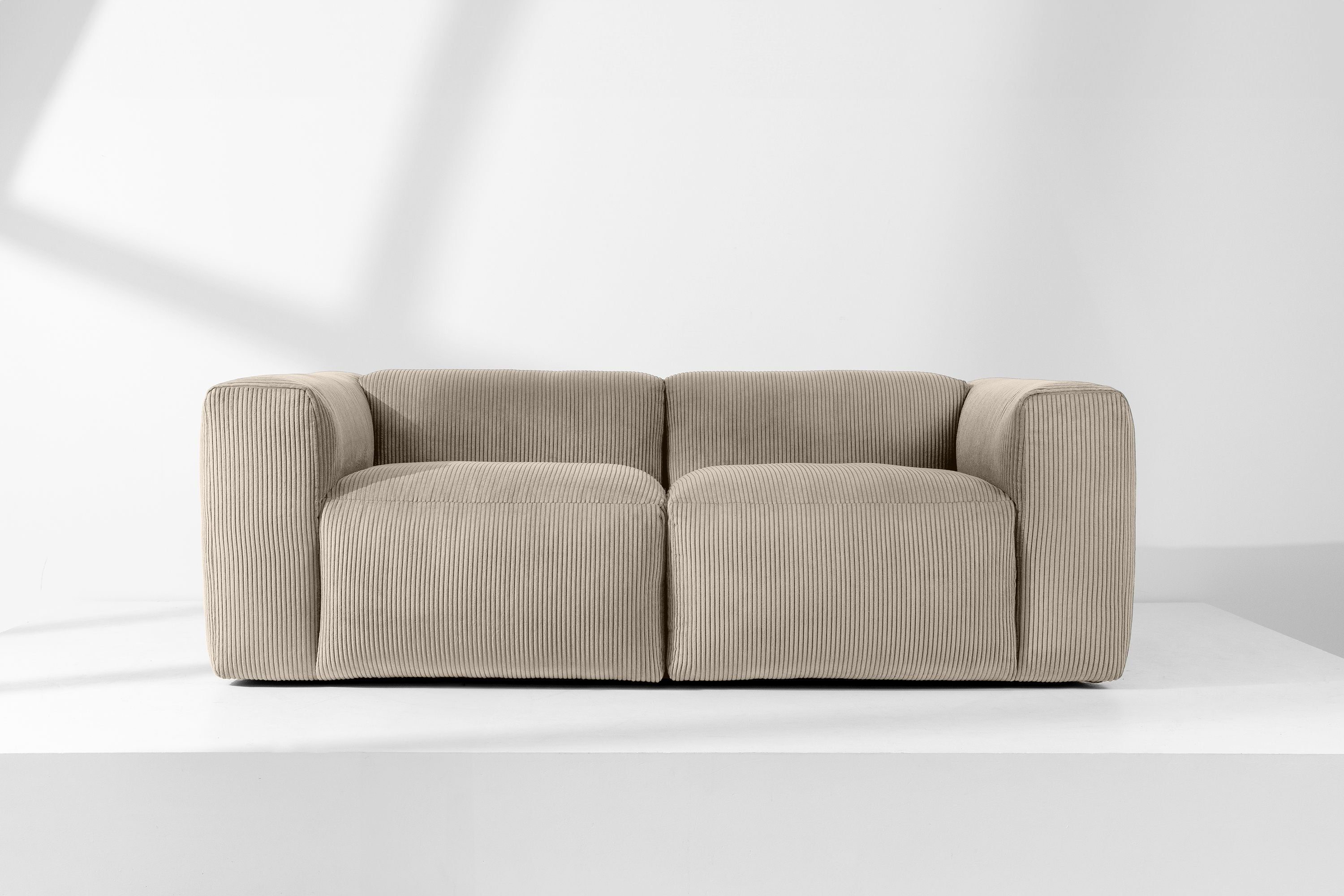 KONSIMO® 3-Sitzer BUFFO Einzelsofa, modulares Sofa, hergestellt in der EU,extrem weicher und bequemer Sitz