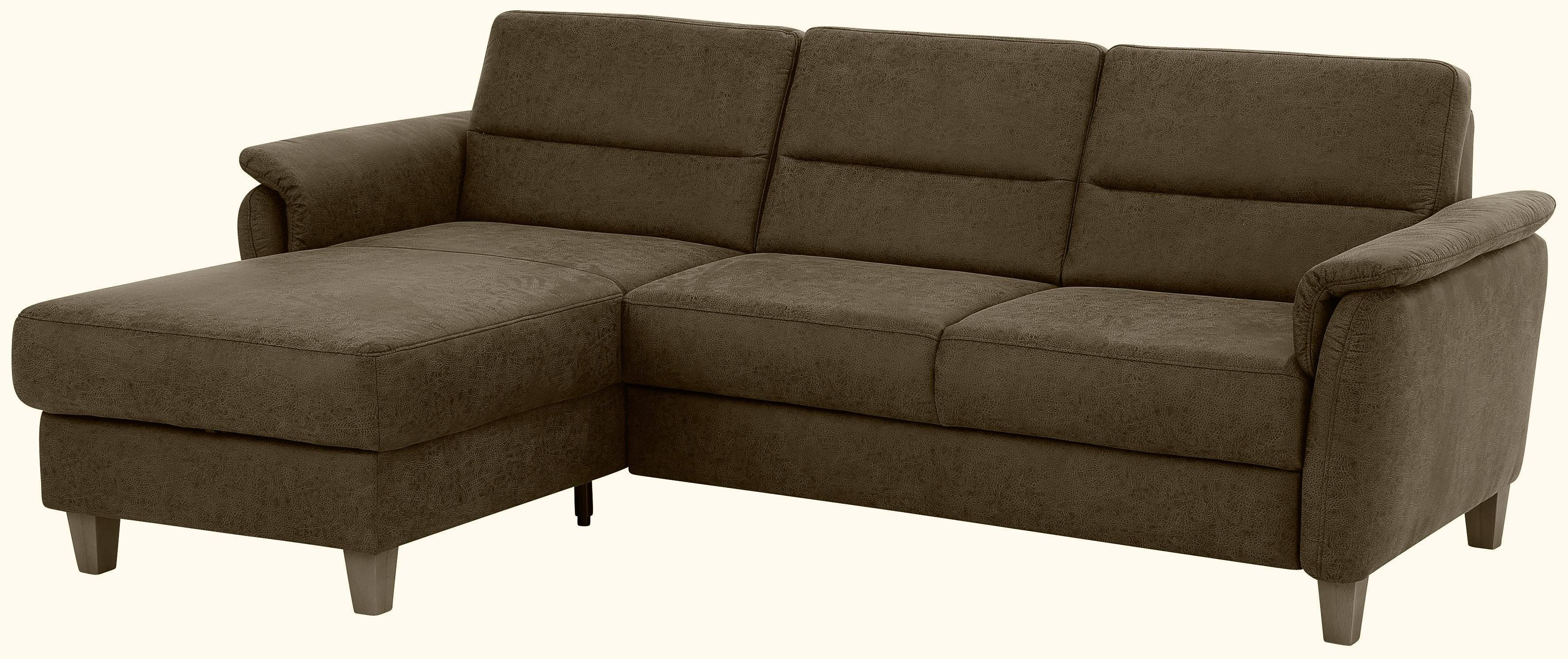 Home affaire Ecksofa Palmera L-Form, Federkern, günstig online kaufen