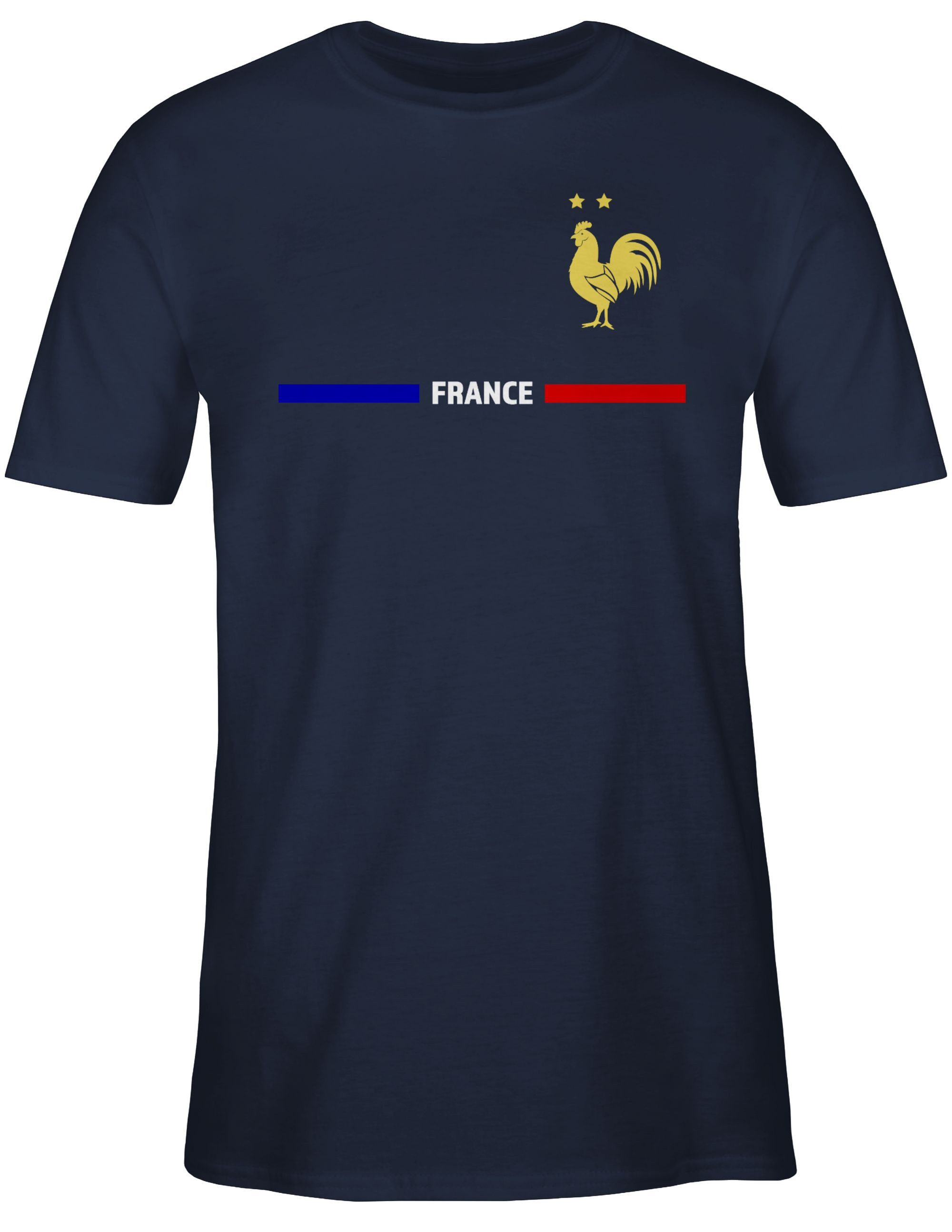 Shirtracer T-Shirt Frankreich Trikot Wappen, France günstig online kaufen