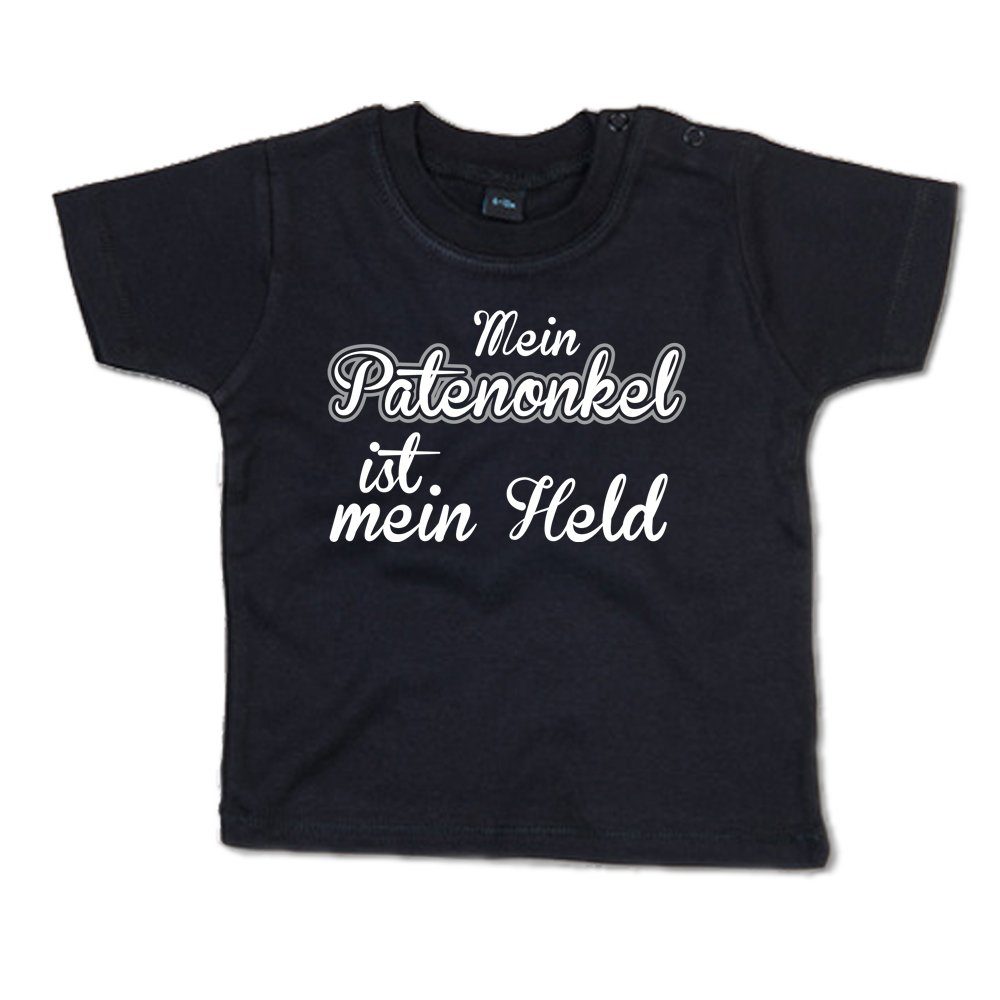 Ggraphics TShirt Mein Patenonkel ist mein Held Baby TShirt, mit
