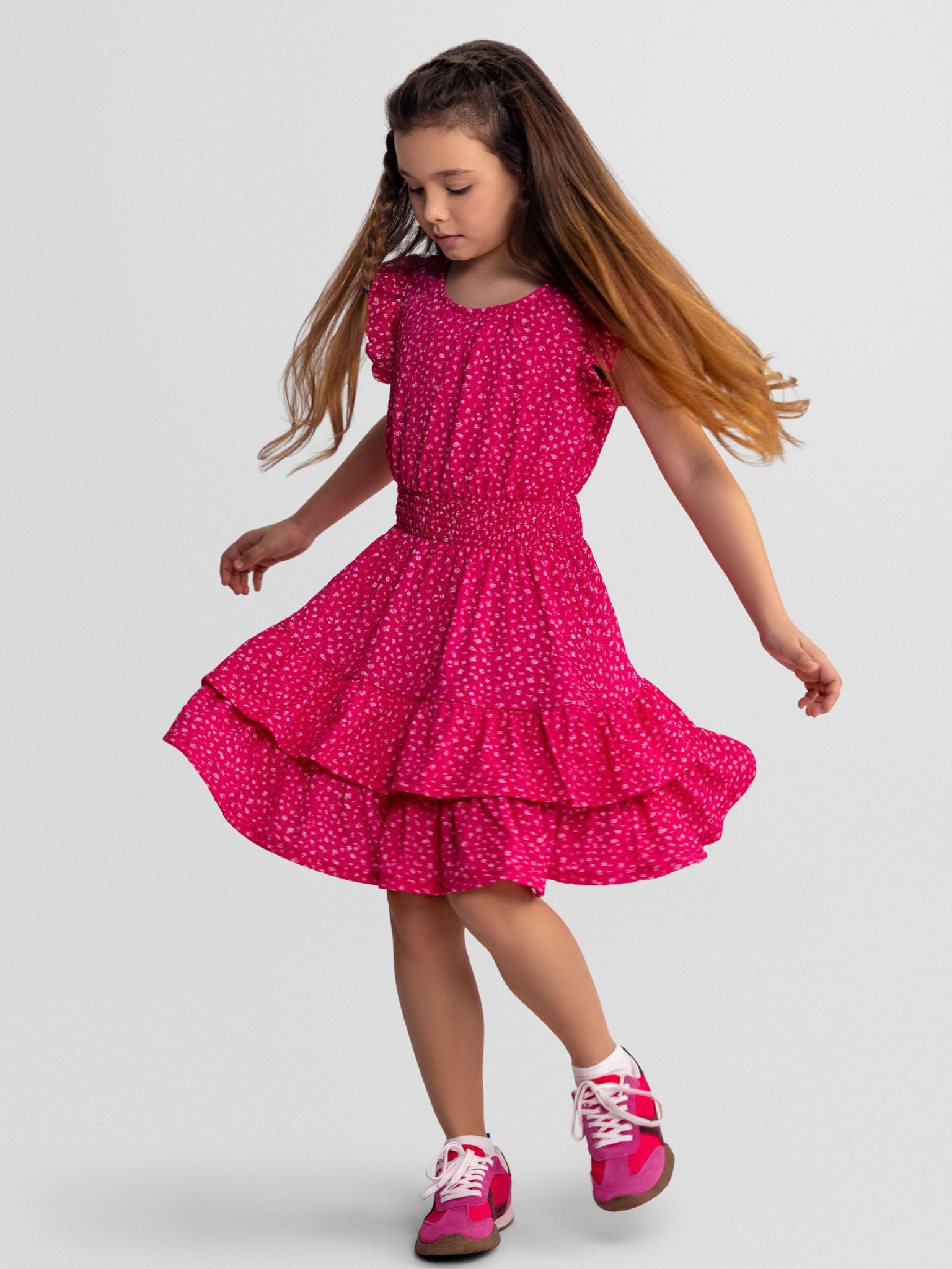 MINOTI Sommerkleid Rüschen