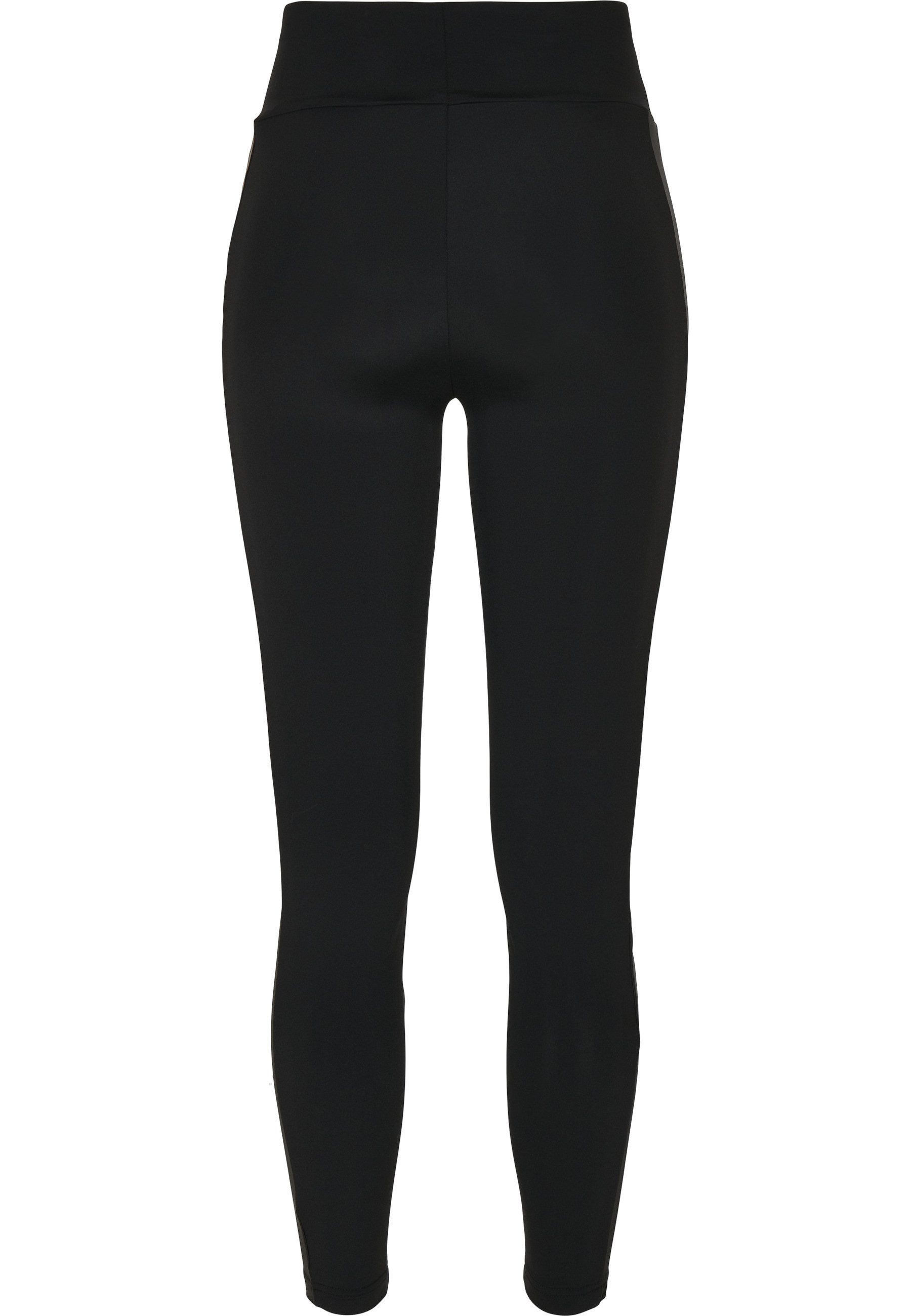 URBAN CLASSICS Leggings Urban Classics Damen Ladies Highwaist Shiny Stripe günstig online kaufen