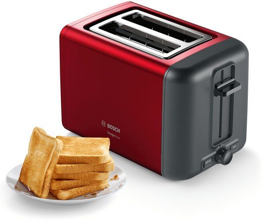 Image of BOSCH Toaster TAT3P424DE DesignLine, 2 kurze Schlitze, 820 W