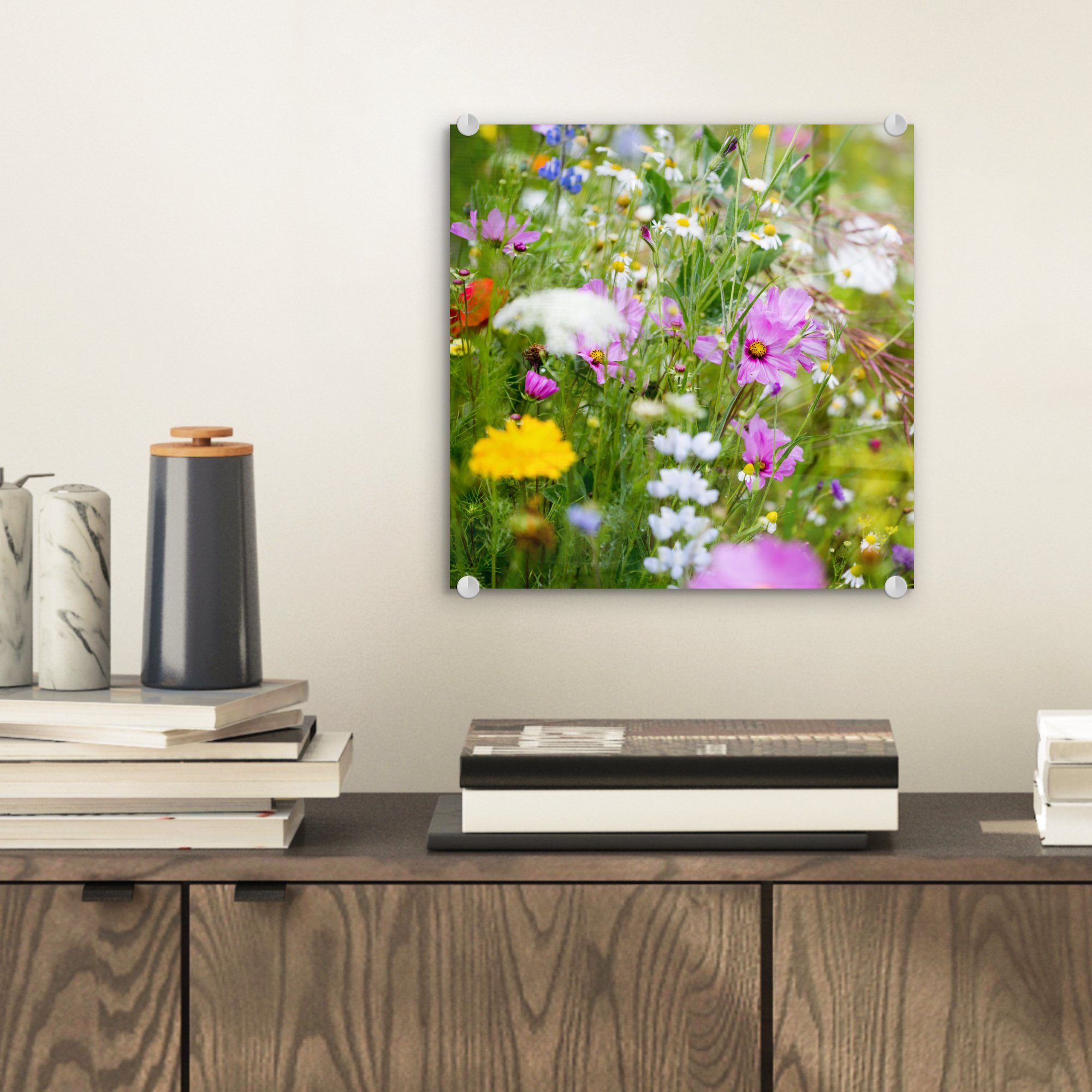 MuchoWow Acrylglasbild Blumen - Natur - günstig online kaufen