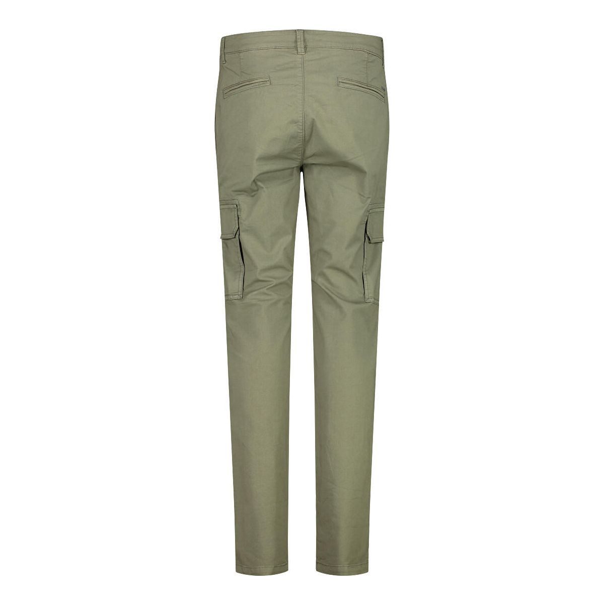 CMP Outdoorhose MAN Long Pant Cargohose aus Stretch-Baumwolle im Slim Fit für bequeme