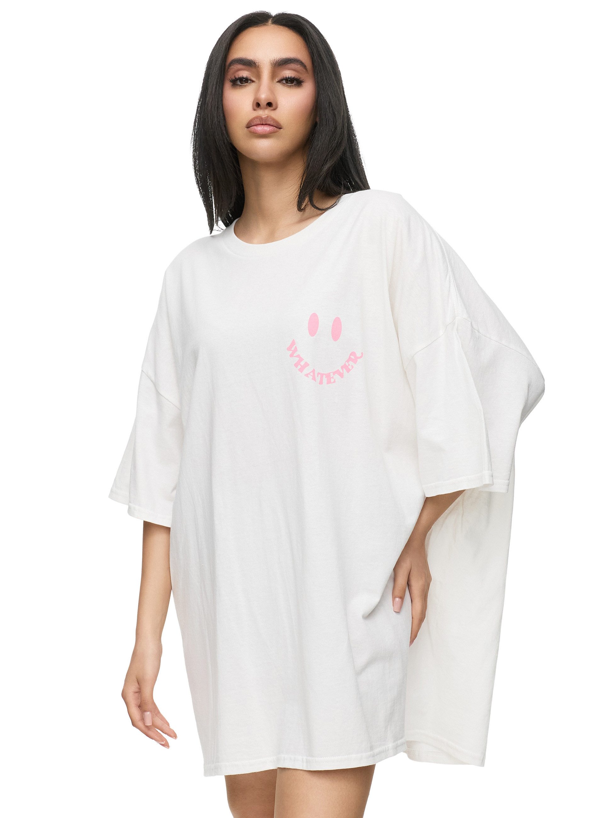 Worldclassca T-Shirt Worldclassca Oversized Print WHATEVER günstig online kaufen