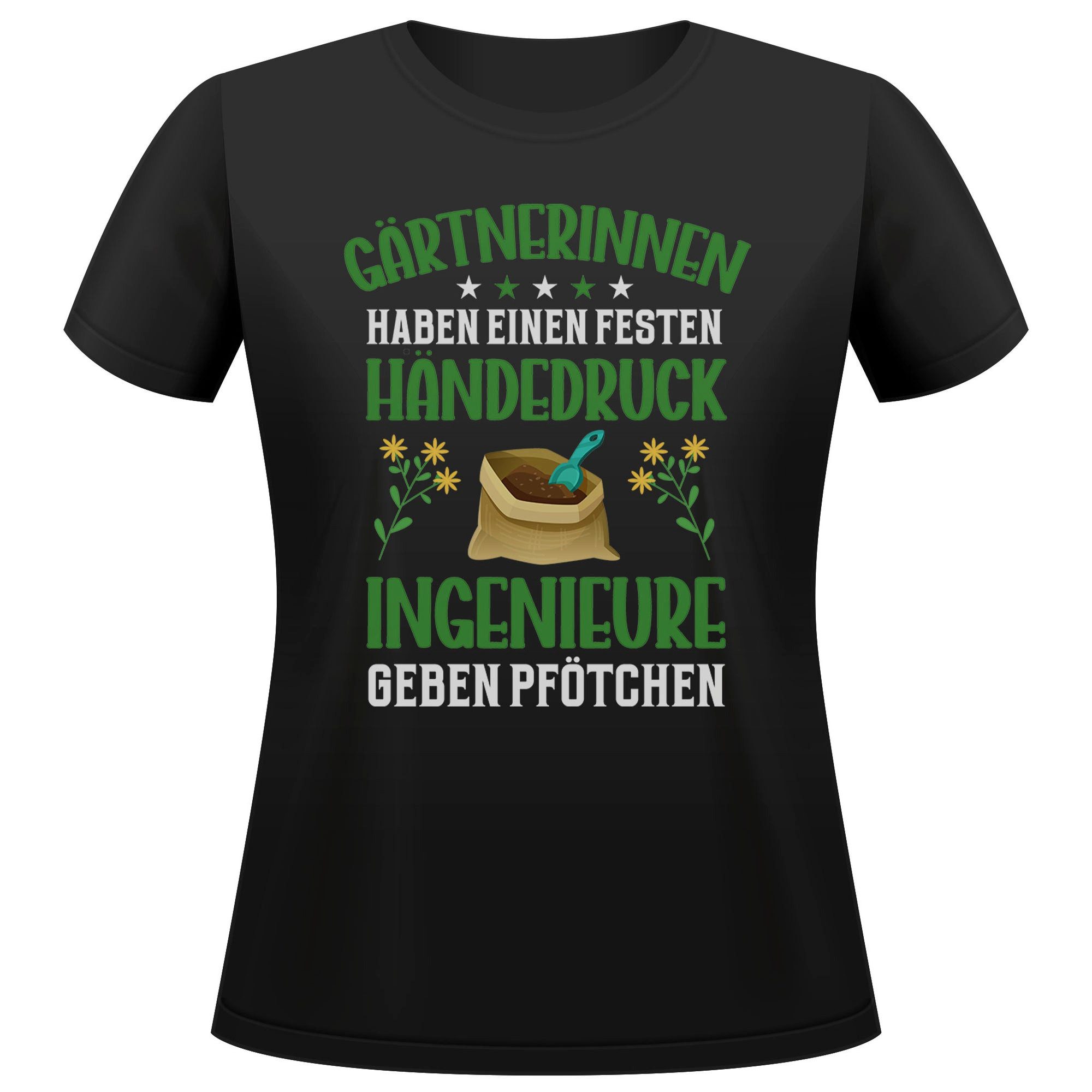T-Shirt Gärtnerin Geschenk Frauen Spruch Beruf Ausbildung Studium Abschluss