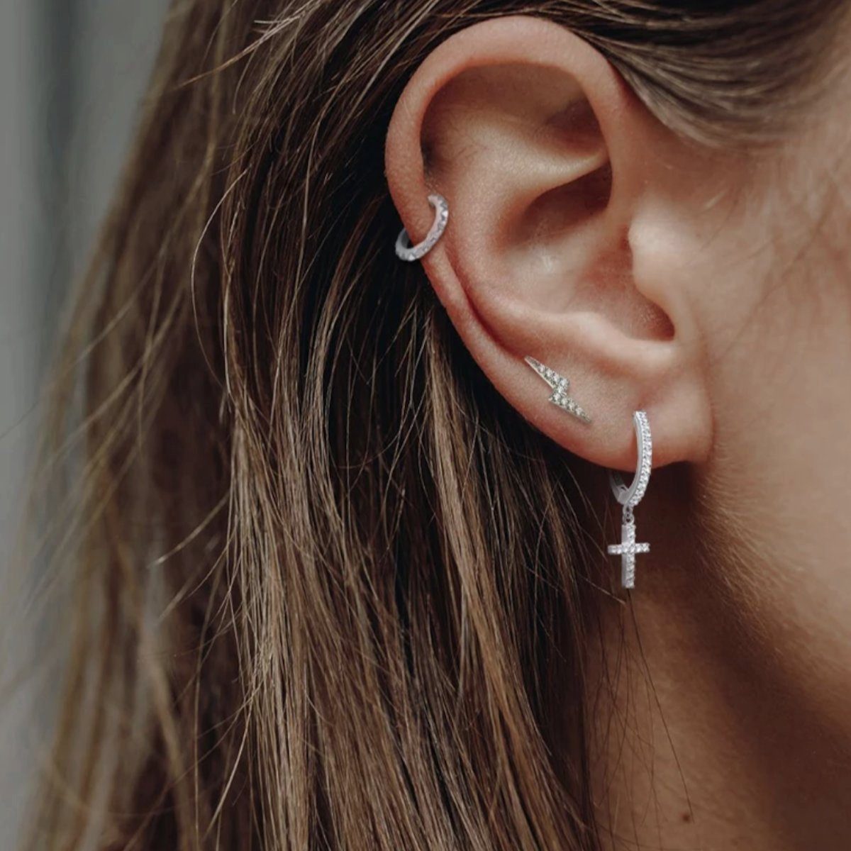 Cala Rose Paar Ohrstecker THUNDER