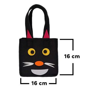 Maskworld Kostüm Halloween Tasche Katze, 40