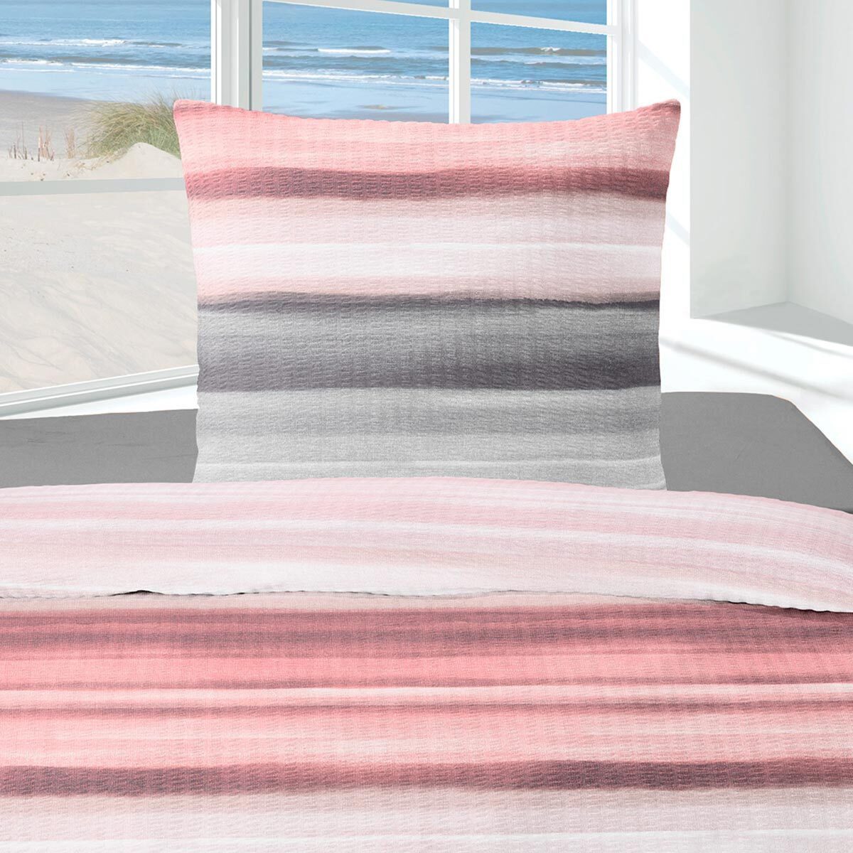 TRAUMSCHLAF Bettwäsche Tuusula, Seersucker, 2 teilig, bügelfreie Seersucker günstig online kaufen