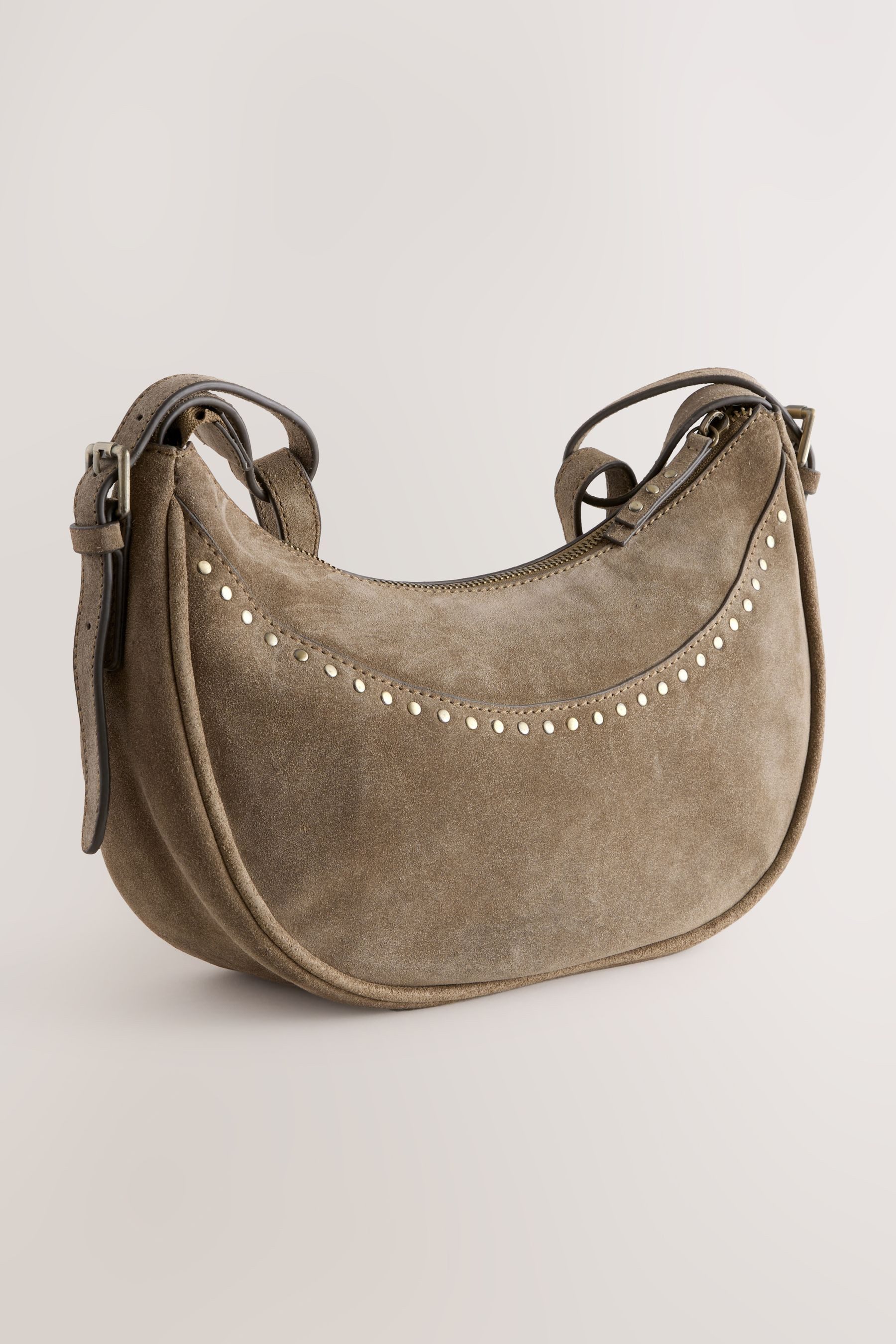 Next Umhängetasche Umhängetasche aus Veloursleder (1-tlg) günstig online kaufen