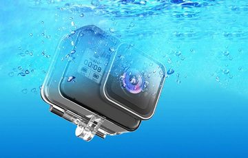 Telesin GP-WTP-801 Wasserdichtes Gehäuse Unterwasseraufnahmen für GoPro Hero 8 Action Cam-Halterung