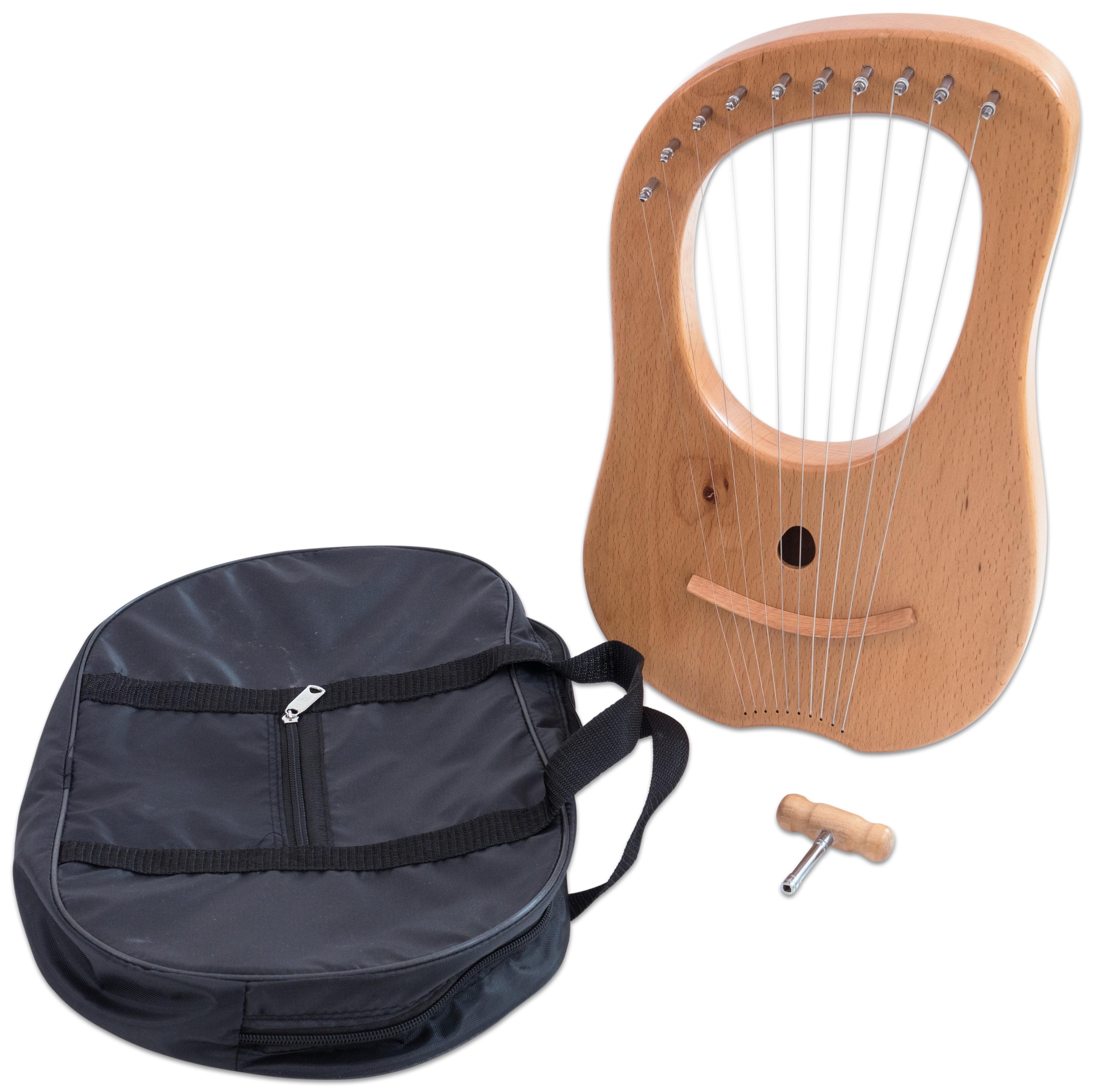 Betzold Spielzeug-Musikinstrument Kleine Lyra-Harfe
