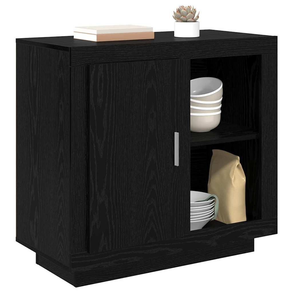 vidaXL Sideboard Sideboard Schwarz Eichen-Optik 40 günstig online kaufen