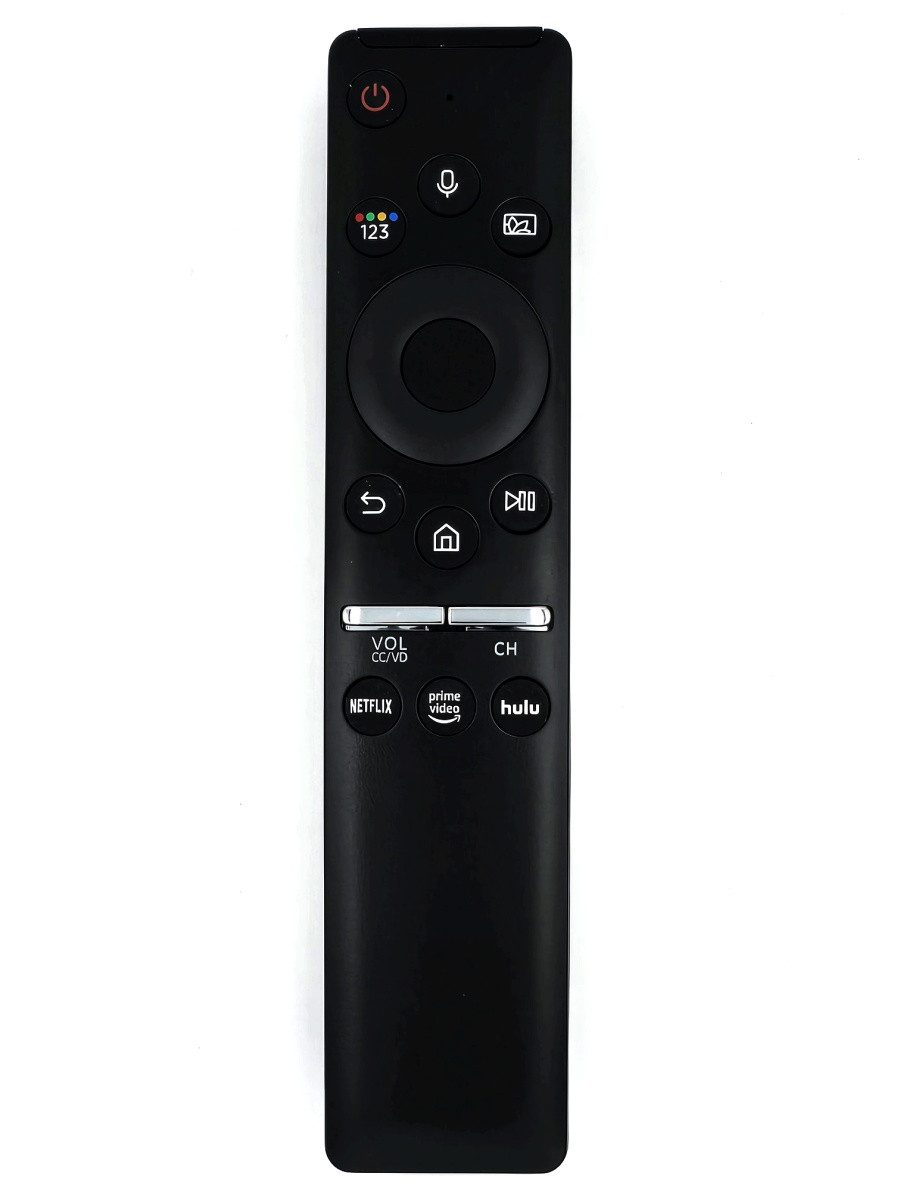 Alltro Ersatz Fernbedienung für Alle Samsung Smart LED QLED LCD 4K 8K UHD TV Fernbedienung (mit Bluetooth Sprachfunktion / Netflix, Prime Video, hulu Taste)