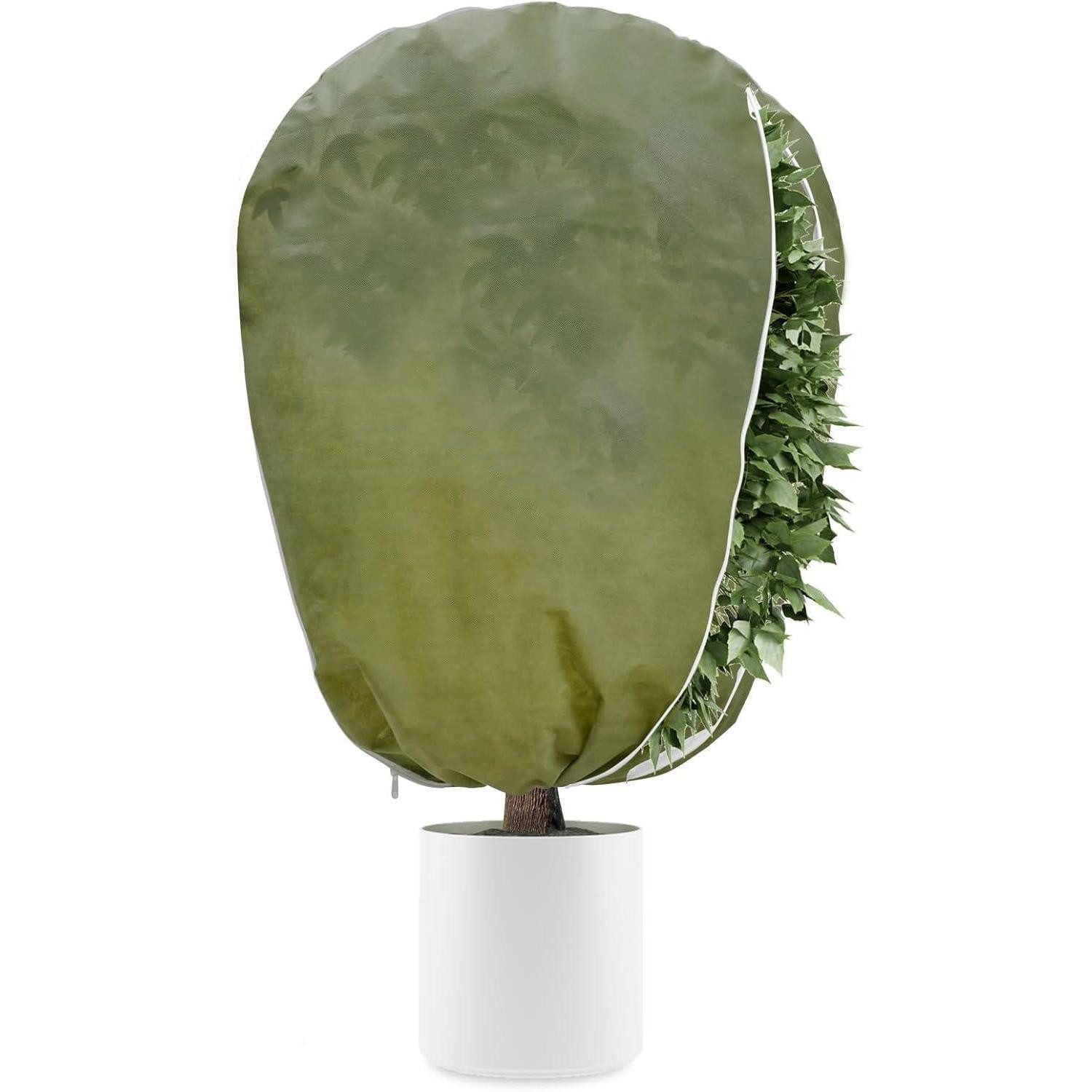 Abdeckhaube Pflanzenfrostschutz 50g Vlies Winter Kübelpflanzen Oleander