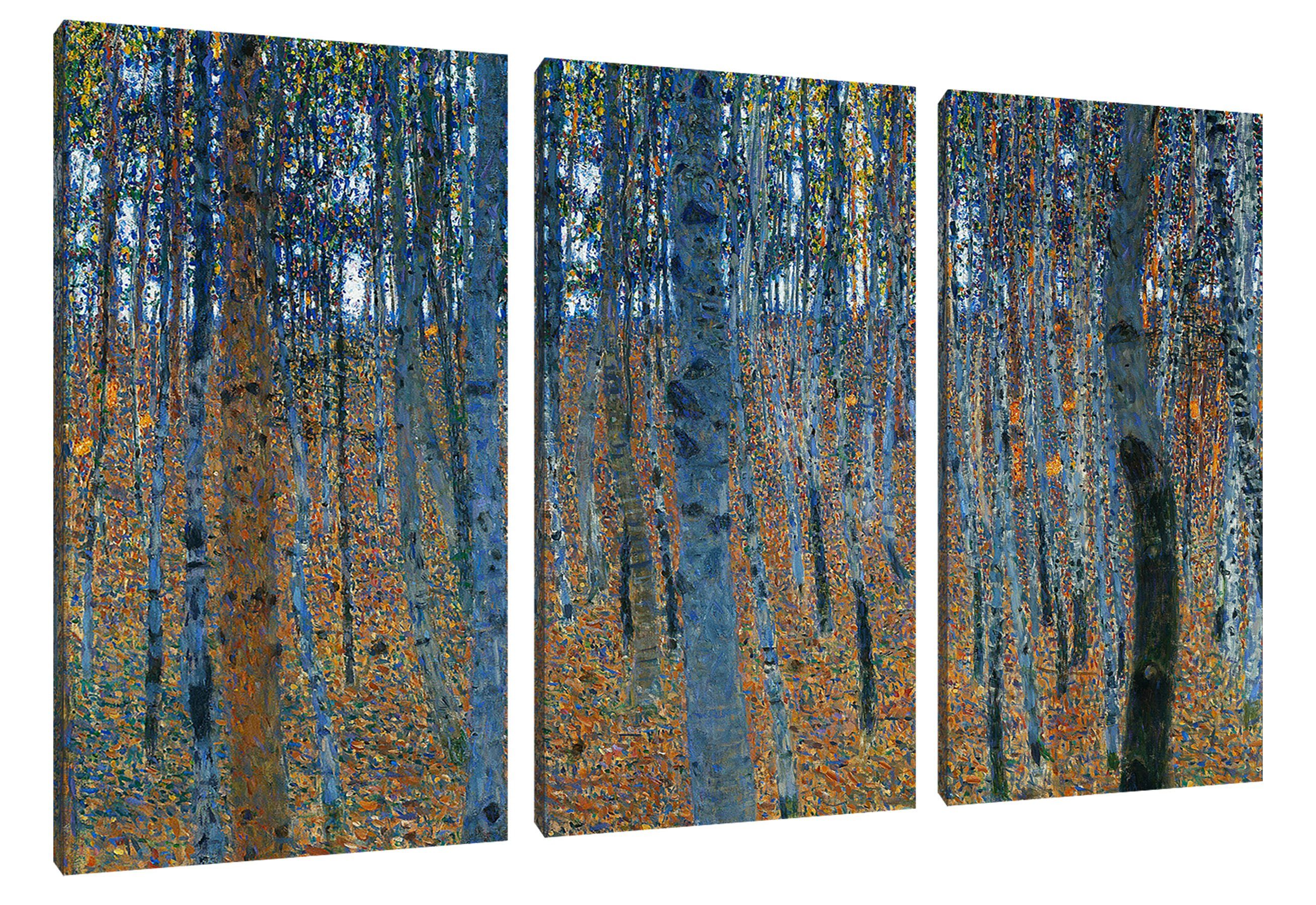 Pixxprint Leinwandbild Gustav Klimt - Buchenwald I, Gustav Klimt - Buchenwa günstig online kaufen