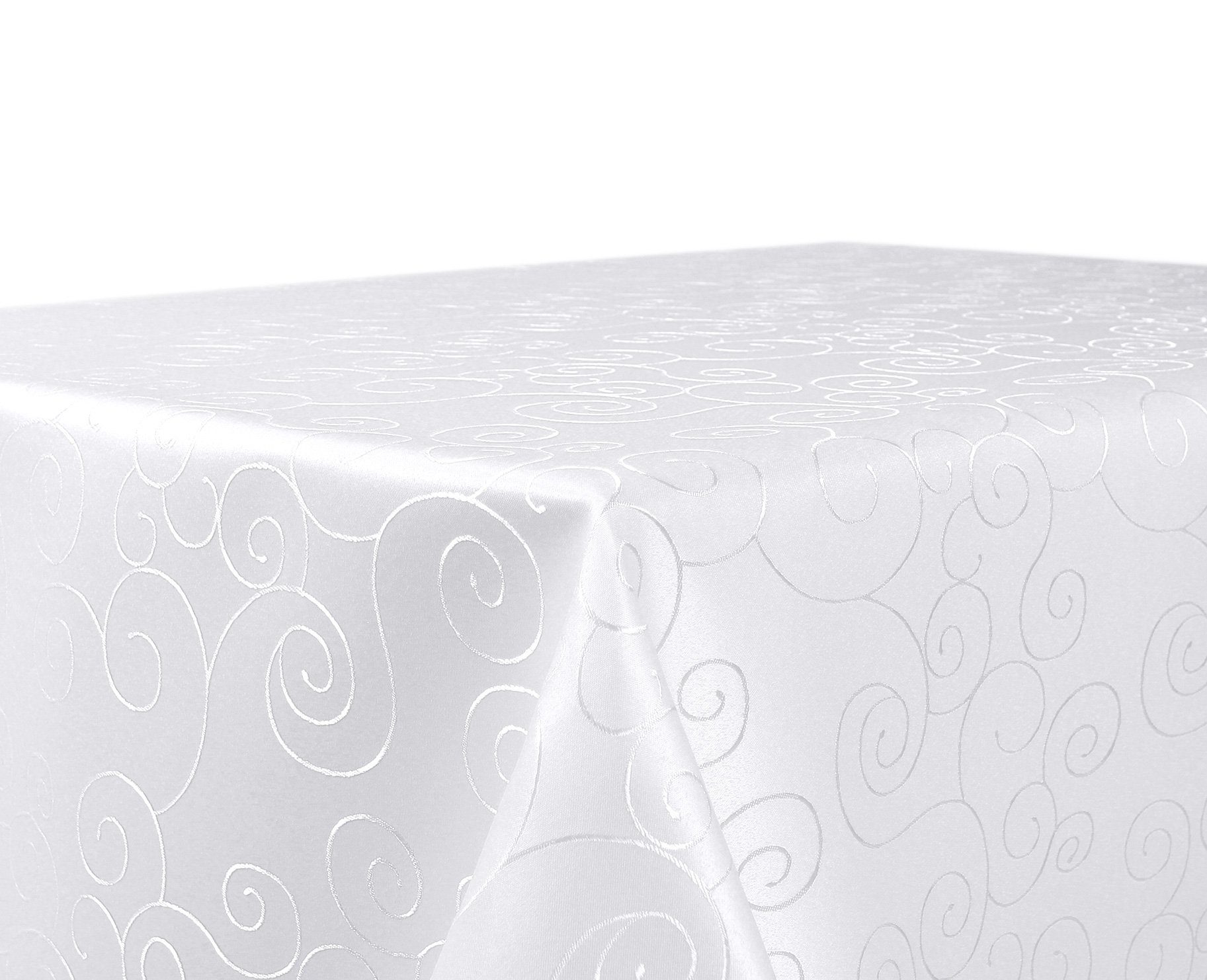 Tischdecke Wei Bugelfrei