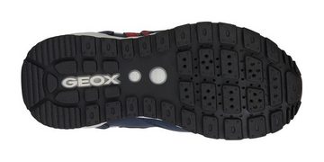 Geox J PAVEL B Sneaker mit praktischem Klettverschluss, Freizeitschuh, Halbschuh, Schnürschuh