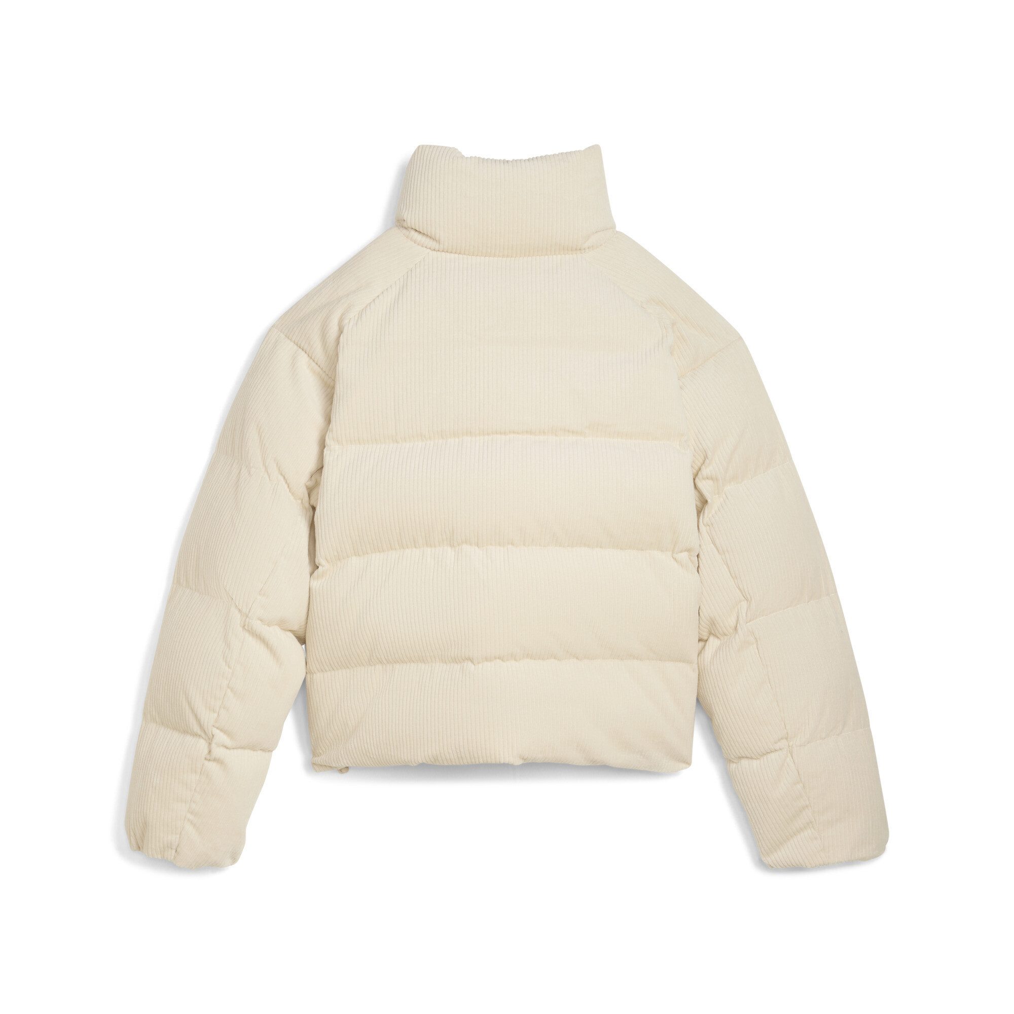 PUMA Winterjacke Wardrobe Essentials Cord-Pufferjacke Damen