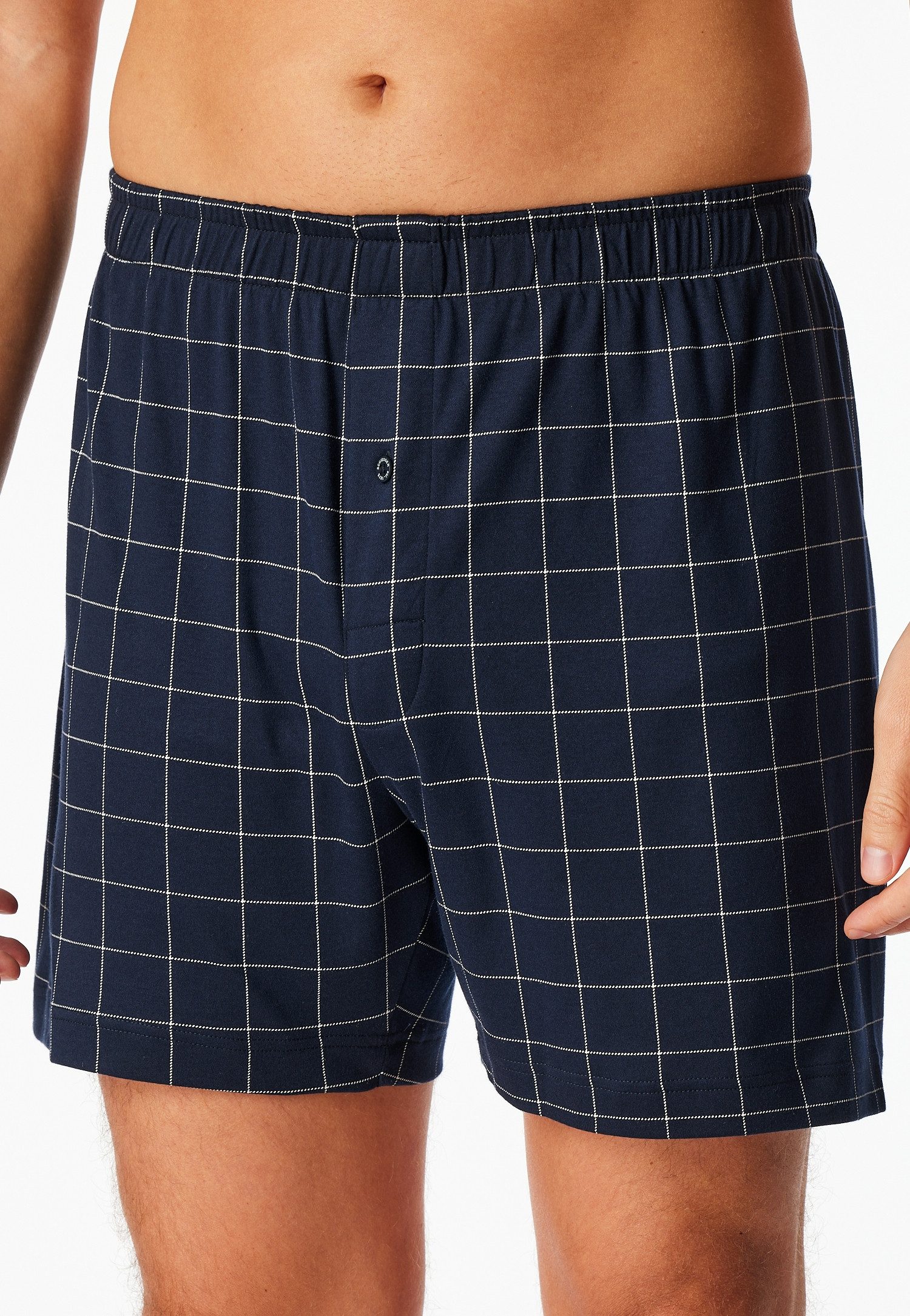 Schiesser Boxershorts Fine Interlock (3er Vorteilspack) natürliche Baumwoll-Qualität