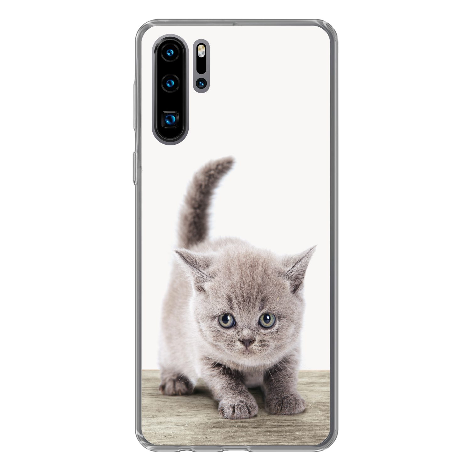 Handyhülle für Huawei P30 Pro Kätzchen - Katze - Haustiere - Jungen - Kinder - Mä