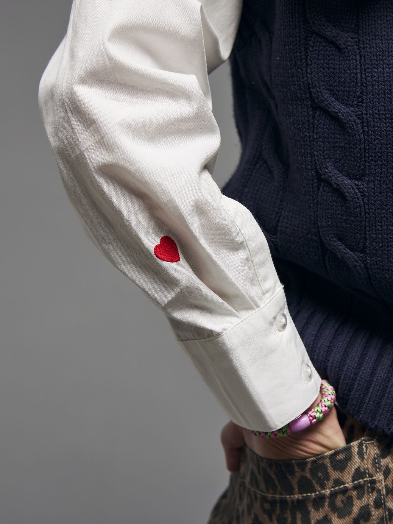 jonen Langarmhemd Klassische Mädchen Hemdbluse