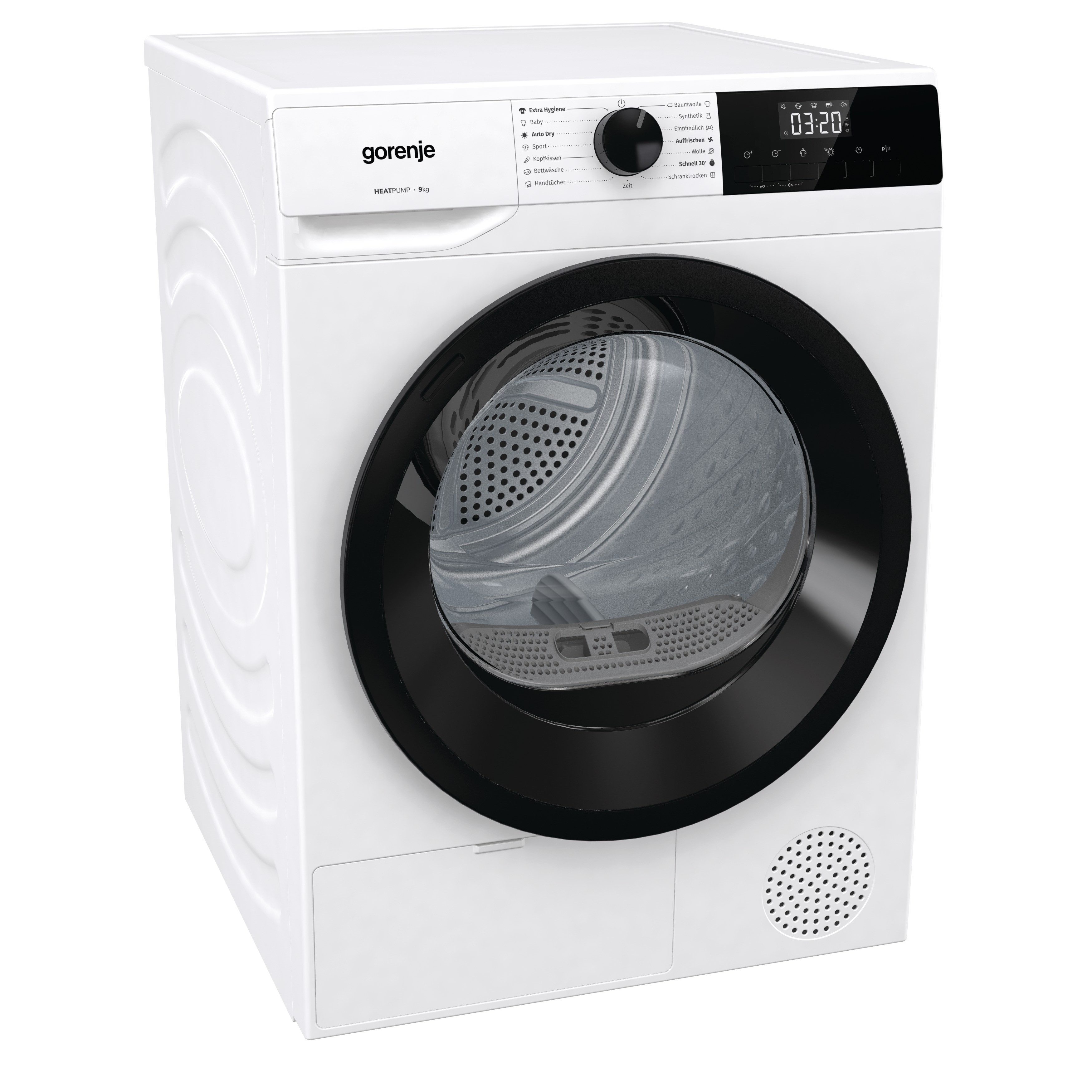GORENJE Wärmepumpentrockner DHNE 93/DE, TwinAir - für gleichmäßiges Trocknen