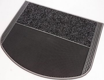 Fußmatte TC Clean Dissi, Home2Fashion, rechteckig, Höhe: 8 mm, Schmutzfangmatte, robust & strapazierfähig, In- und Outdoor geeignet