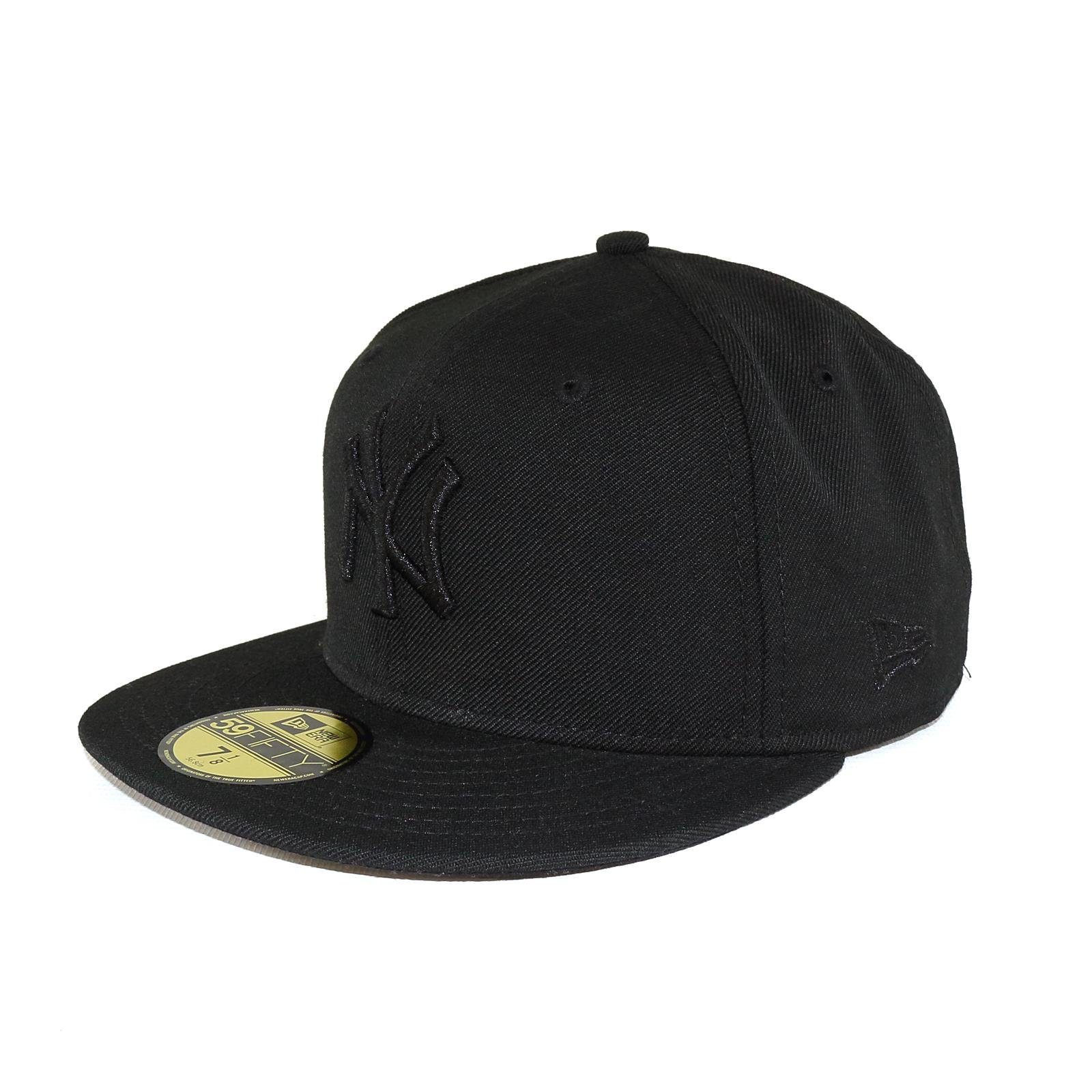 New Era Baseball Cap Cap New Era Black on Black (1-St) günstig online kaufen