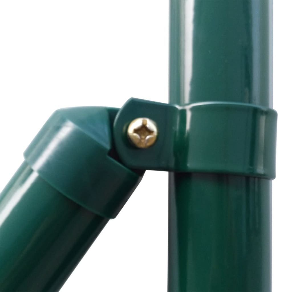 vidaXL Gartenzaun Eurozaun Stahl 10 x günstig online kaufen