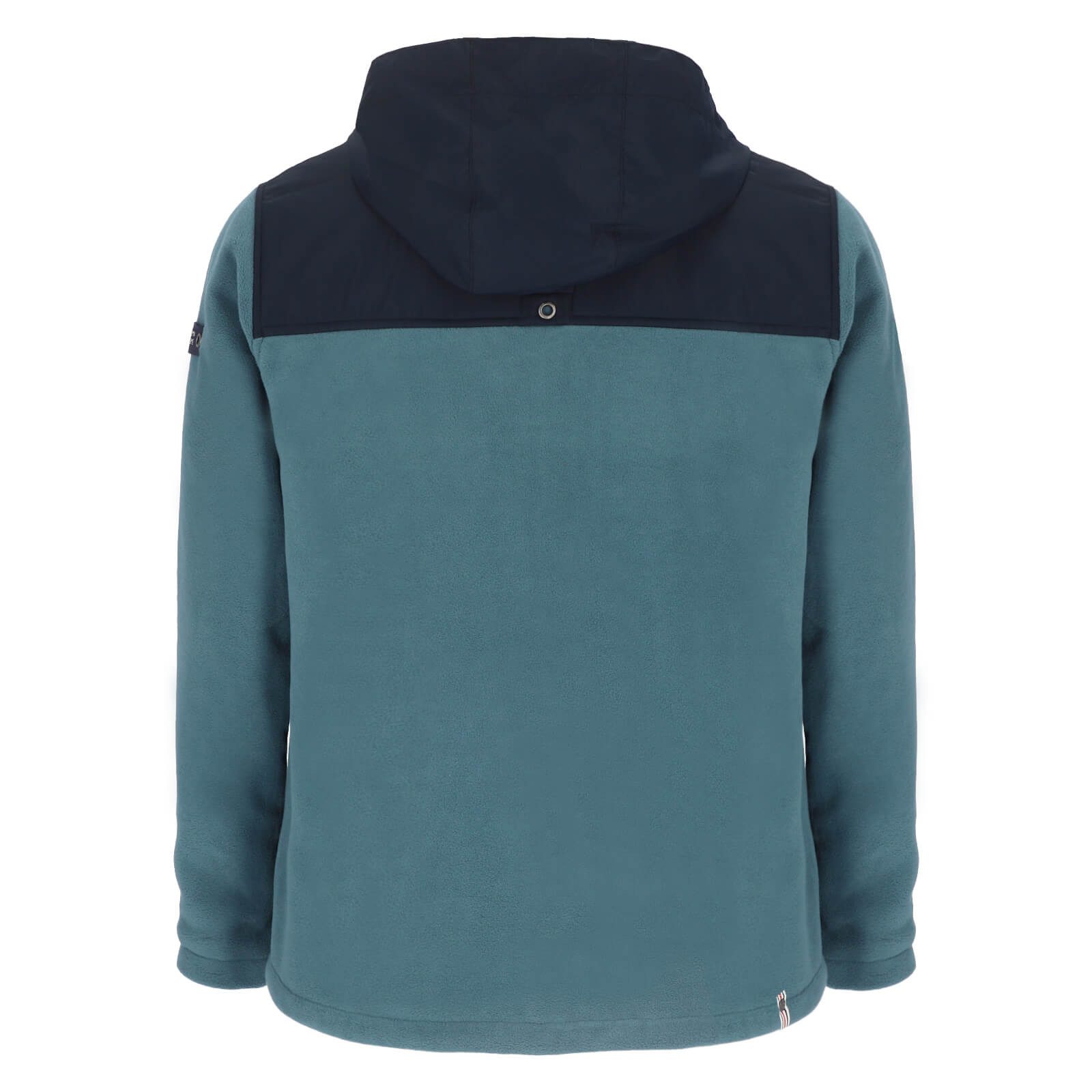 Dry Fashion Fleecejacke Tallin Herren Jacke Fleece mit Windstopp - Übergangsjacke mit Kapuze Verstellbare & abnehmbare Kapuze, 2-Wege-Reißverschluss, Taschen