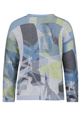 Betty Barclay Strickpullover mit Print (1-tlg) Muster