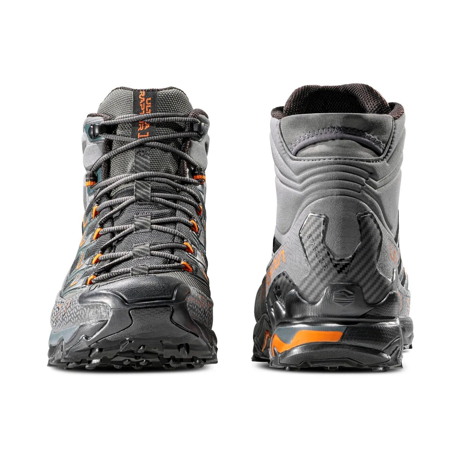 La Sportiva Trail-Laufschuhe Ultra Raptor II Mid GTX (wasserdicht) carbongrau/sun Wanderschuh