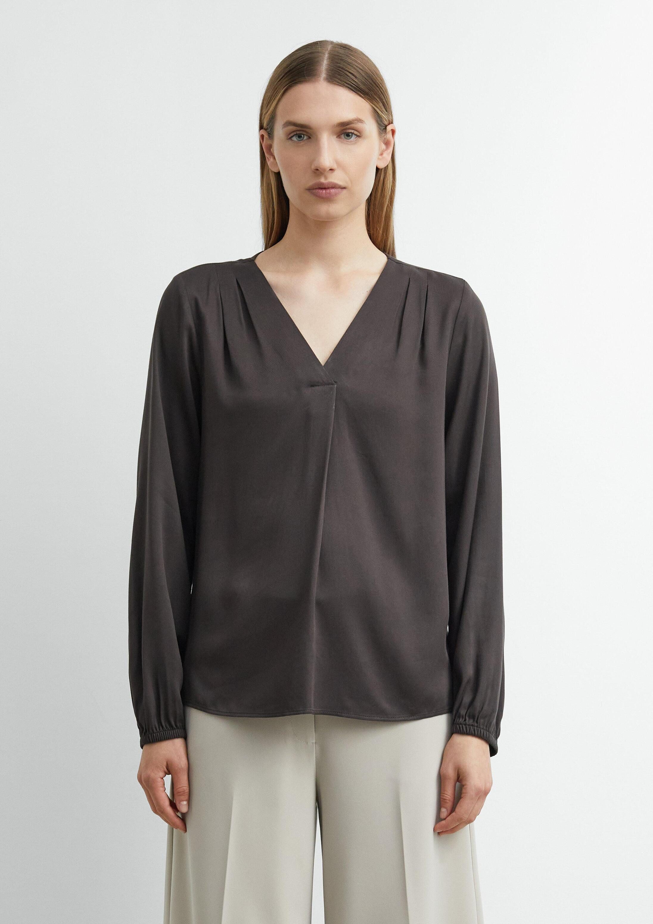 comma Langarmbluse Bluse Bluse