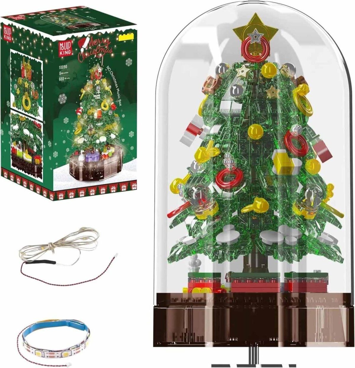 Mould King Mould King 10154 Santa Claus Sleigh Spielbausteine