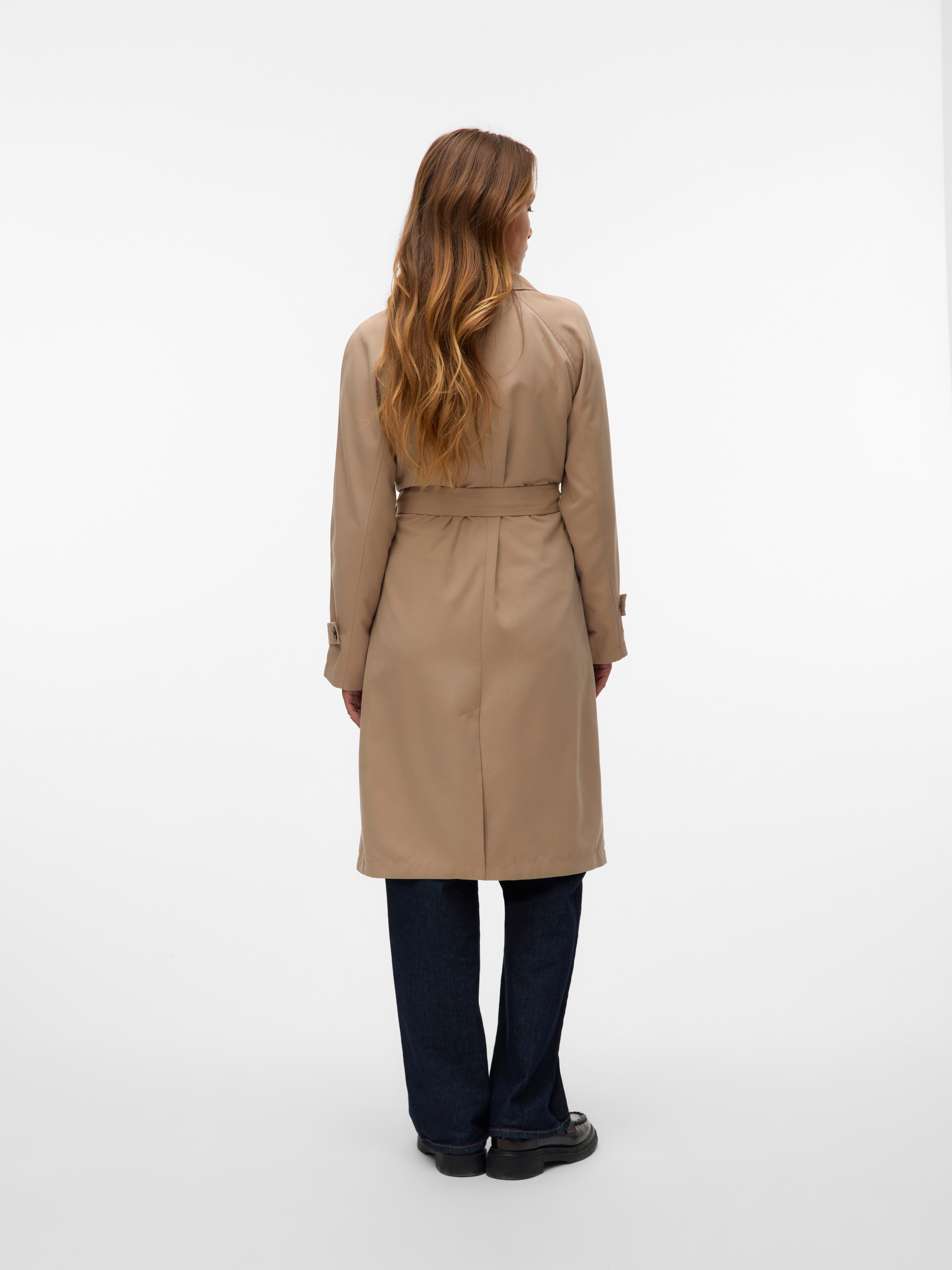 Vero Moda Trenchcoat VMLOU LONG TRENCHCOAT günstig online kaufen