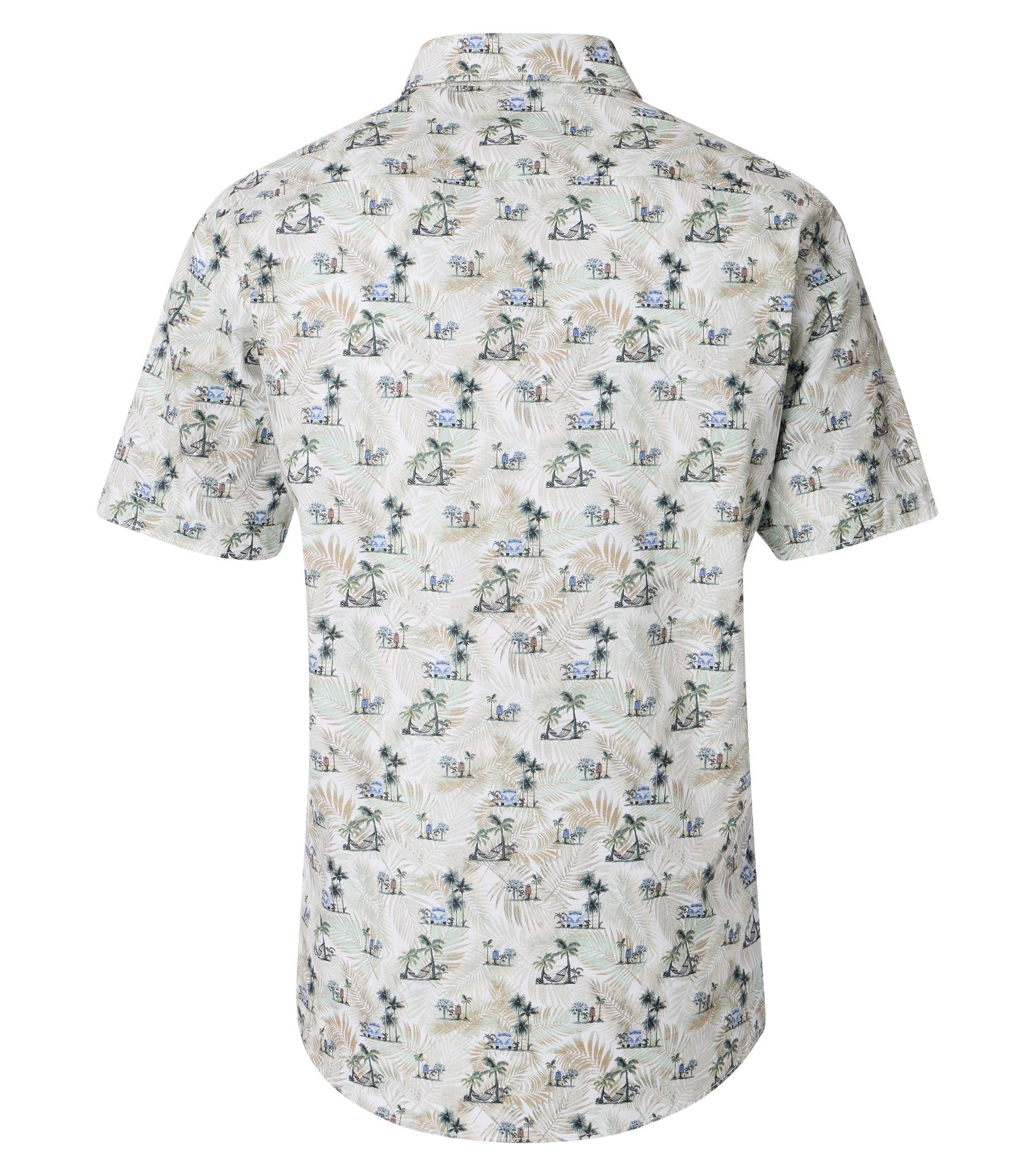 CASAMODA Kurzarmhemd CASAMODA Freizeithemd Kurzarm Print günstig online kaufen